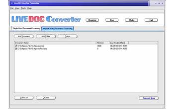 Batch DOC TO PNG Converter screenshot #3