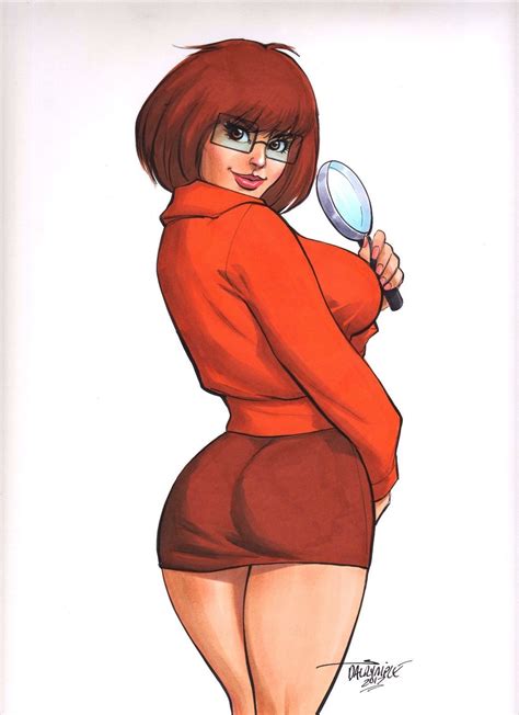 velma dinkley by scott dalrymple cartoons sensuais garotas ilustrações