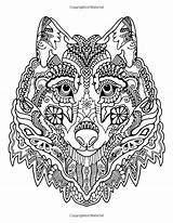 Coloring Pages Adults Adult Awesome Animals Books Wolf Stress Book Animal Colouring Color Coloriage Printable Wild Fr Print Mandala Getcolorings sketch template