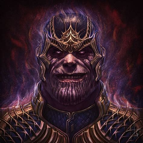10 Of The Most Dramatic Thanos Fan Art Pictures That Are Too Vicious