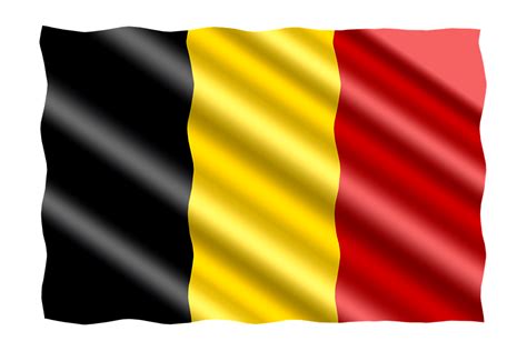 banner flag belgium royalty  stock illustration image