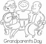 Grandparents Coloring Pages Happy Parents Printable Grandma Grandfather Grand Color Drawing Sheet Kids Family Colouring Sheets Visit Print Getcolorings Beautiful sketch template
