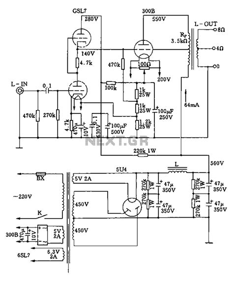tube amp schematic