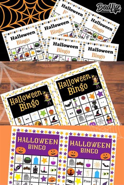 printable halloween domaino cards   players