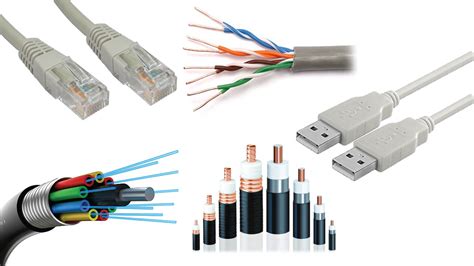 types  networking cables   connections