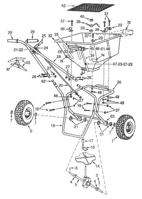 lesco hps chariot parts diagram