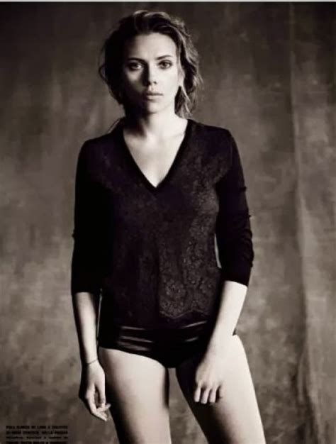 Scarlett Johansson Photoshoot For Vogue Italia October