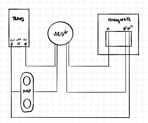 wiring diagram  nest   honeywell wired chime google nest community