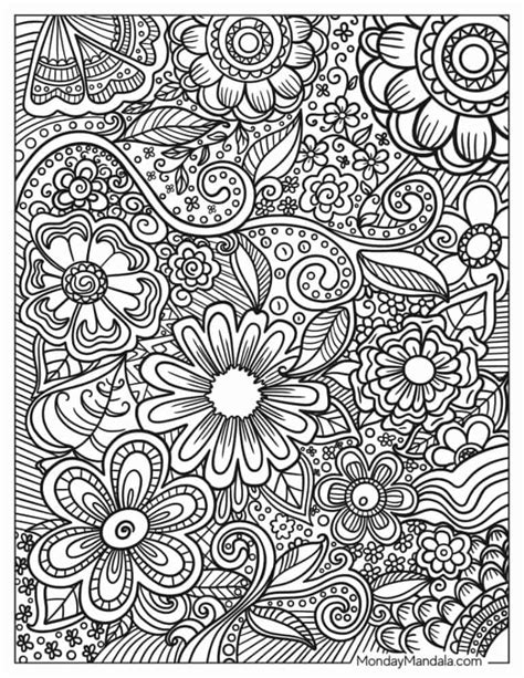 zentangle coloring pages   printables