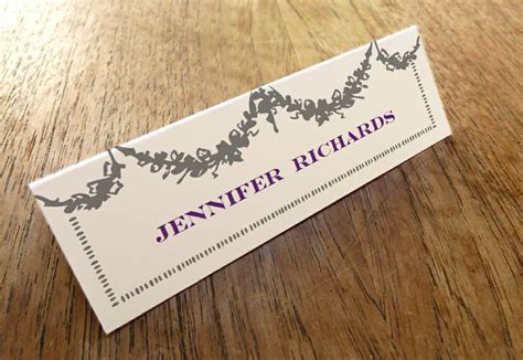 pin  printable place cards