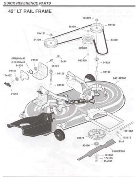 murray  deck belt diagram