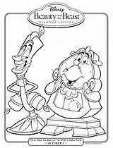 Potts Mrs Chip Coloring Pages Template Getdrawings sketch template