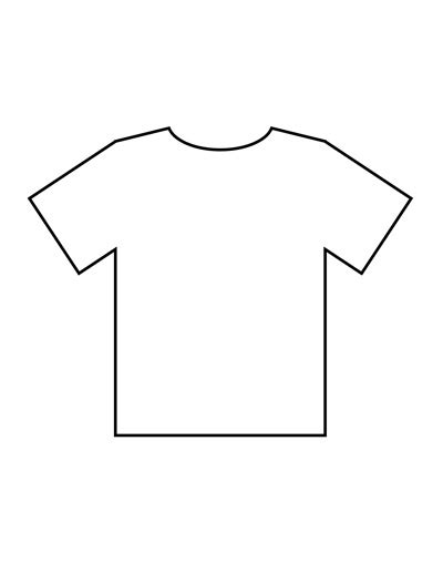 blank  shirt templates