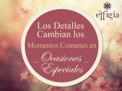 los detalles marcan la diferencia detalles