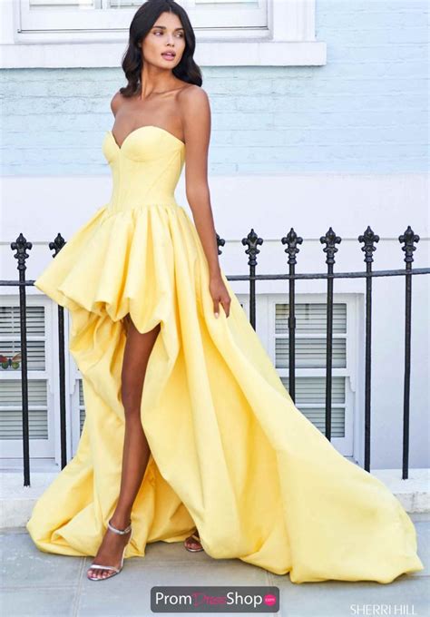 pin  yellow dresses