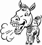 Donkey Moose Breathe Folk sketch template