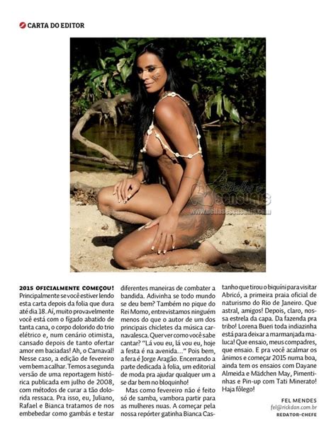revista sexy mês de fevereiro de 2015 lorena bueri videos porno carioca