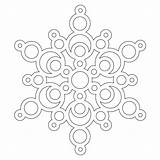 Snowflakes Coloring Magnificent Snowflake Color Half Dozen Holiday Christmas Netart Patterns Template Wonderful Whole Hope Season Family Paste Eat Don sketch template