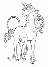 Unicorn Coloring Pages Last Drawing Line Maverick Printable Dragon Drawings Deviantart Unicorns Color Fantasy Dragons Template Realistic Horses Es ペガサス sketch template