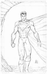 Man Steel Deviantart Drawing Superman Pages Getdrawings sketch template