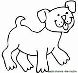 Barking Dog Drawing Getdrawings Coloring Dogs Pages sketch template