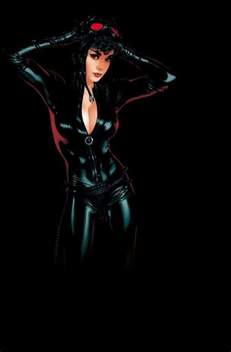redskullspage “catwoman by adam hughes ” comic book girl girls