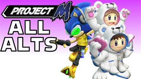 Project M 3 5 All Alternate Character Skins Excluding