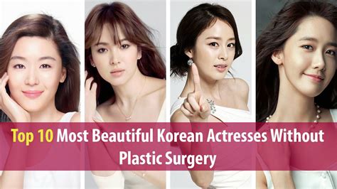 Top 10 Most Beautiful Korean Actresses Without Plastic