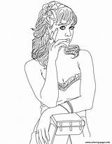 Katy Perry Coloring Pages Printable Cute Color Print Dragon Kids sketch template