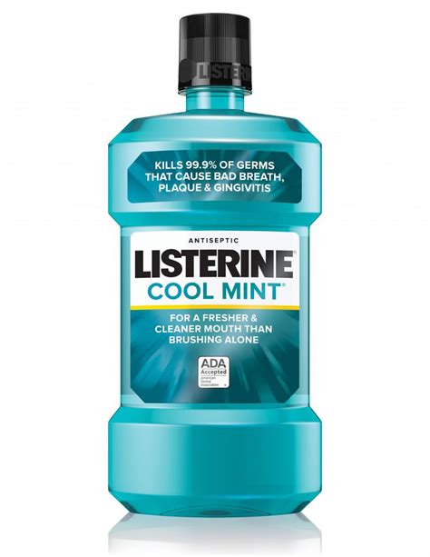 listerine cool mint antiseptic mouthwash  dental