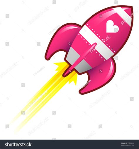 heart love icon on pink retro stock vector 33705598 shutterstock