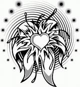 Coloring Pages Heart Print Beautiful Ages sketch template