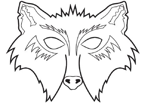 halloween mask coloring pages  printable coloring pages  kids