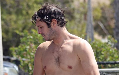 Adam Brody Goes Shirtless After Surfing Date With Leighton Meester