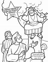 Zacchaeus Coloring Jesus Pages Getdrawings sketch template