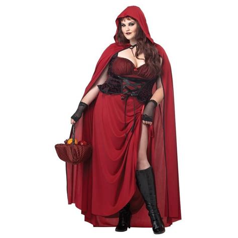 fantasia feminina chapeuzinho vermelho plus size traje