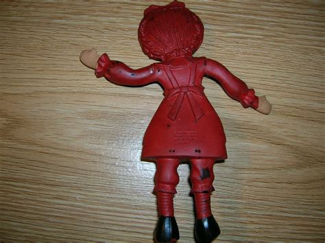 Vintage Raggedy Ann Super Flex Doll 1967 Flexible Lakeside Merrill