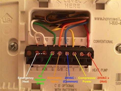 thermostat wiring codes  wire thermostat wiring color code toms tek stop