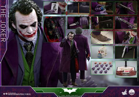 The Dark Knight The Joker Figure By Hot Toys