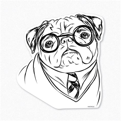 pug coloring pages  getcoloringscom  printable colorings pages