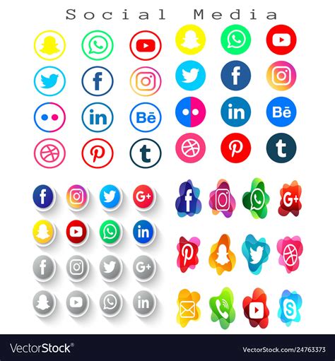 151 Social Media Icon Packs Vector Icon Packs Svg Psd