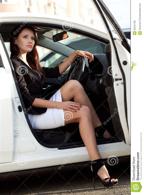 Woman In Car Royalty Free Stock Image Image 22541736