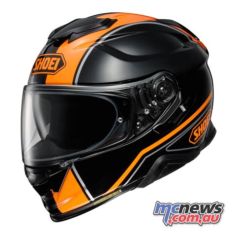 shoei unveil   helmet designs mcnews