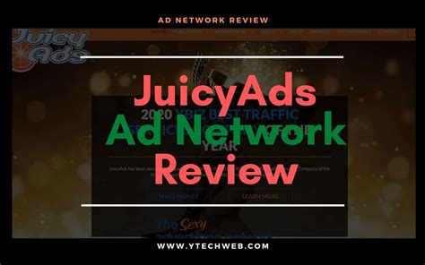 juicyads advertisement network review ytechweb