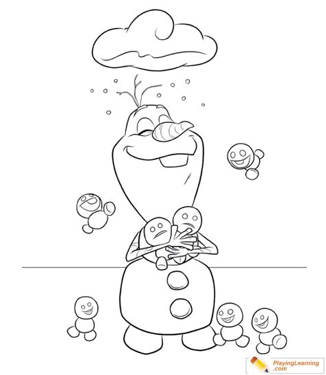 olaf coloring page   olaf coloring page