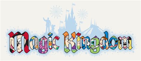 mrdisneyfan news  disneyland  magic kingdom logos