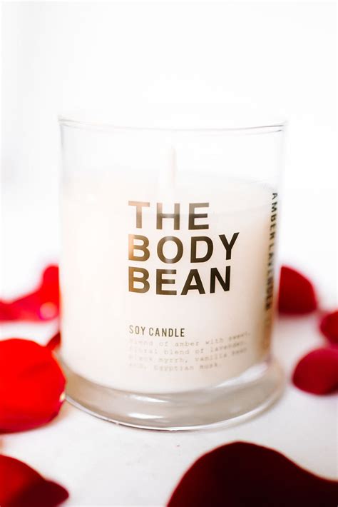 soy candles 8oz — the body bean