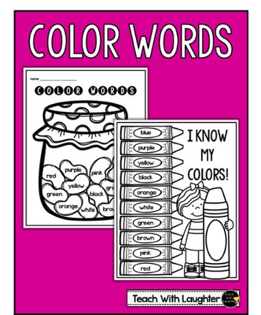 color words activitywith   hameray publishing