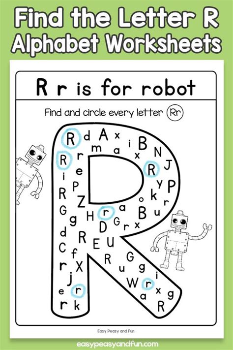 letter  recognition worksheets