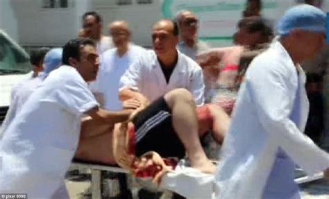 isis gunman laughed during tunisia beach shooting daily